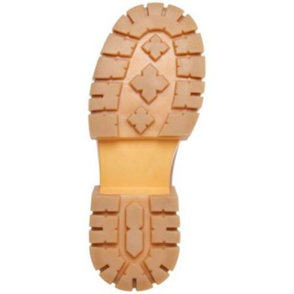 MADDEN GIRL Womens Cognac Brown 1-1/2" Platform Sides Pheobee Chelsea 6 M - Picture 4 of 4